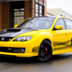 Illustration for article titled Travis Pastrana WRX STI Celebrates Subaru Championship